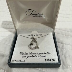 Sterling Silver Heart Necklace